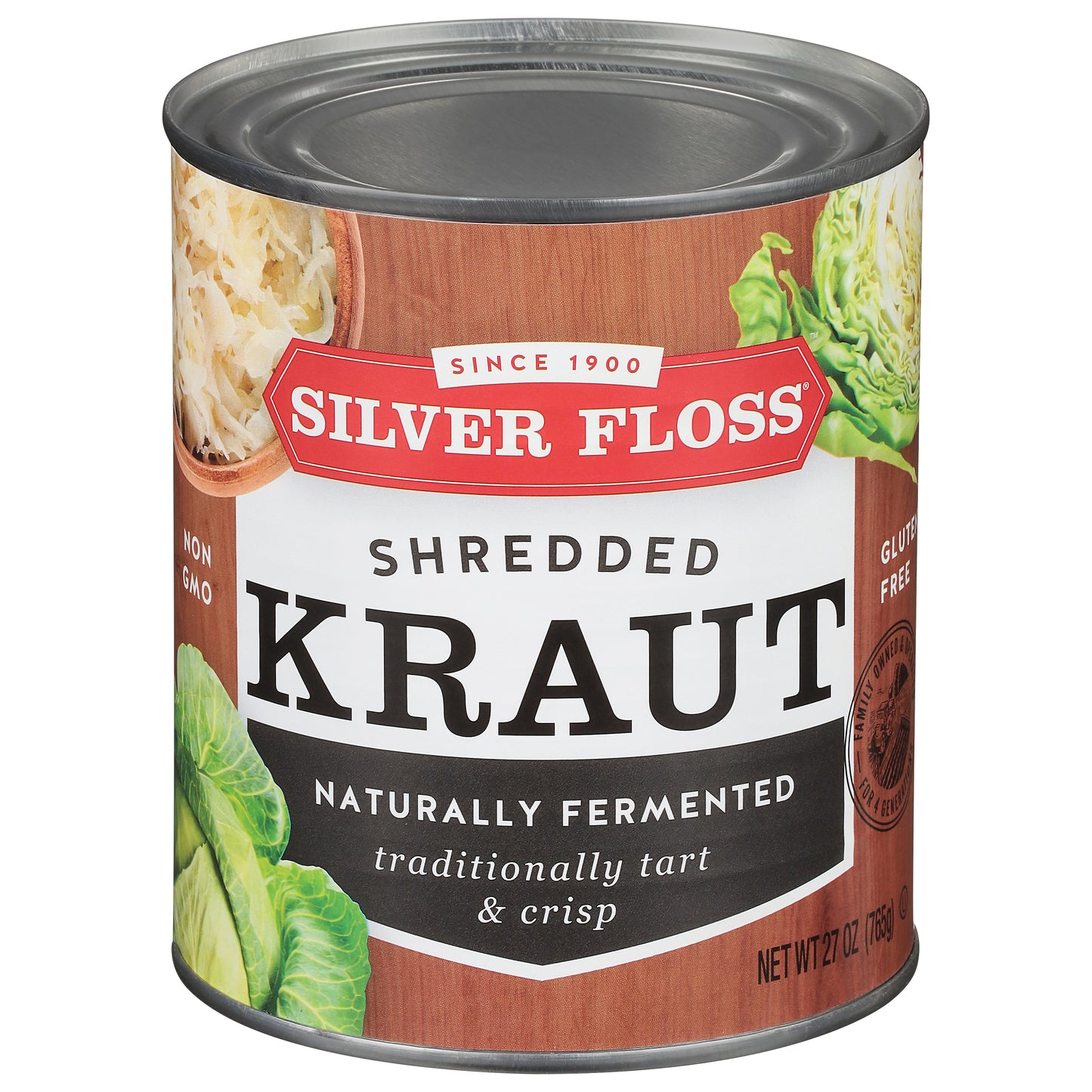 Silver Floss Shredded Kraut 27 oz