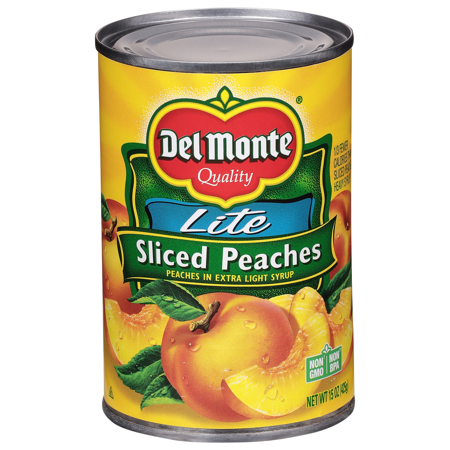 Del Monte Lite Sliced Peaches 15 oz