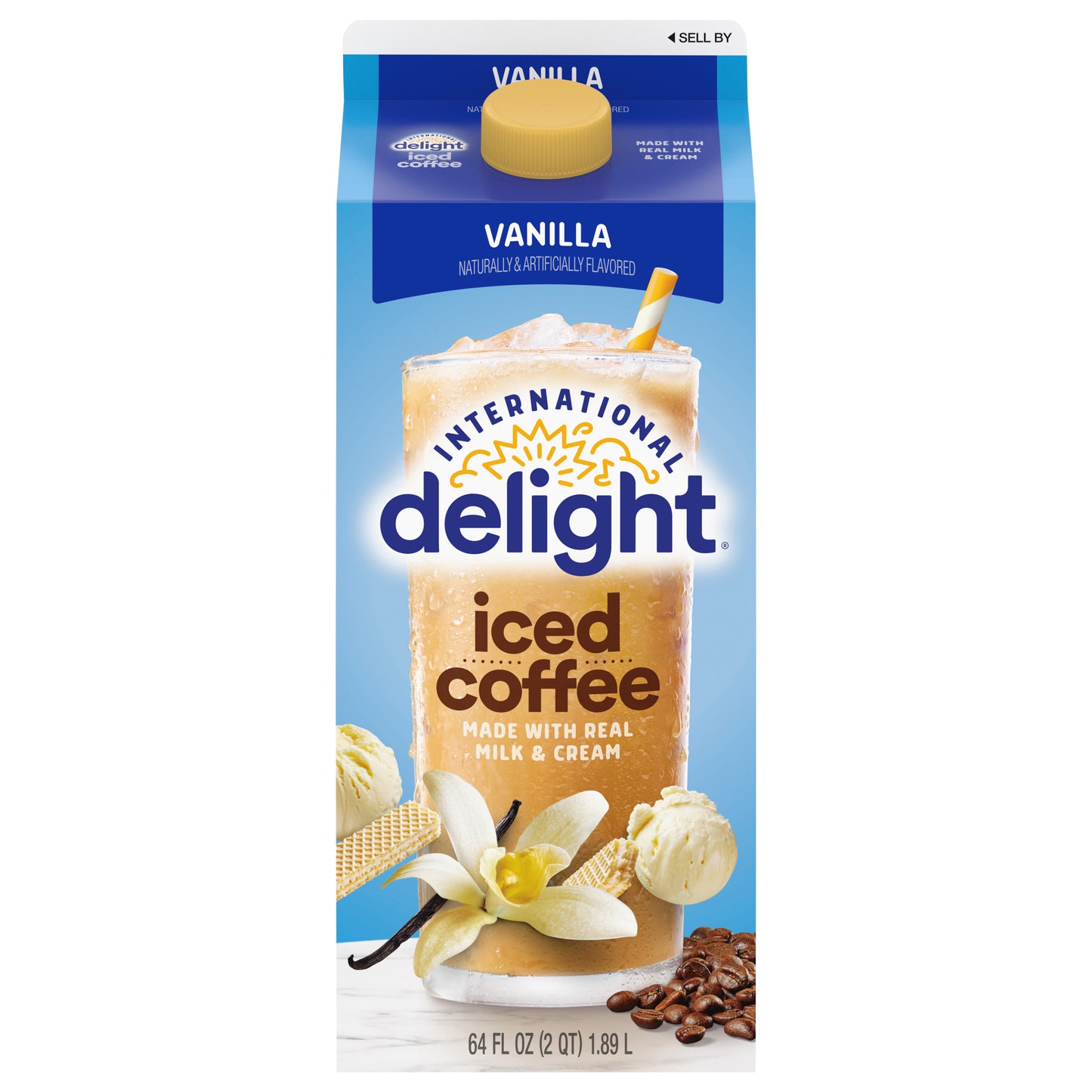 International Delight Vanilla Iced Coffee 64 fl oz