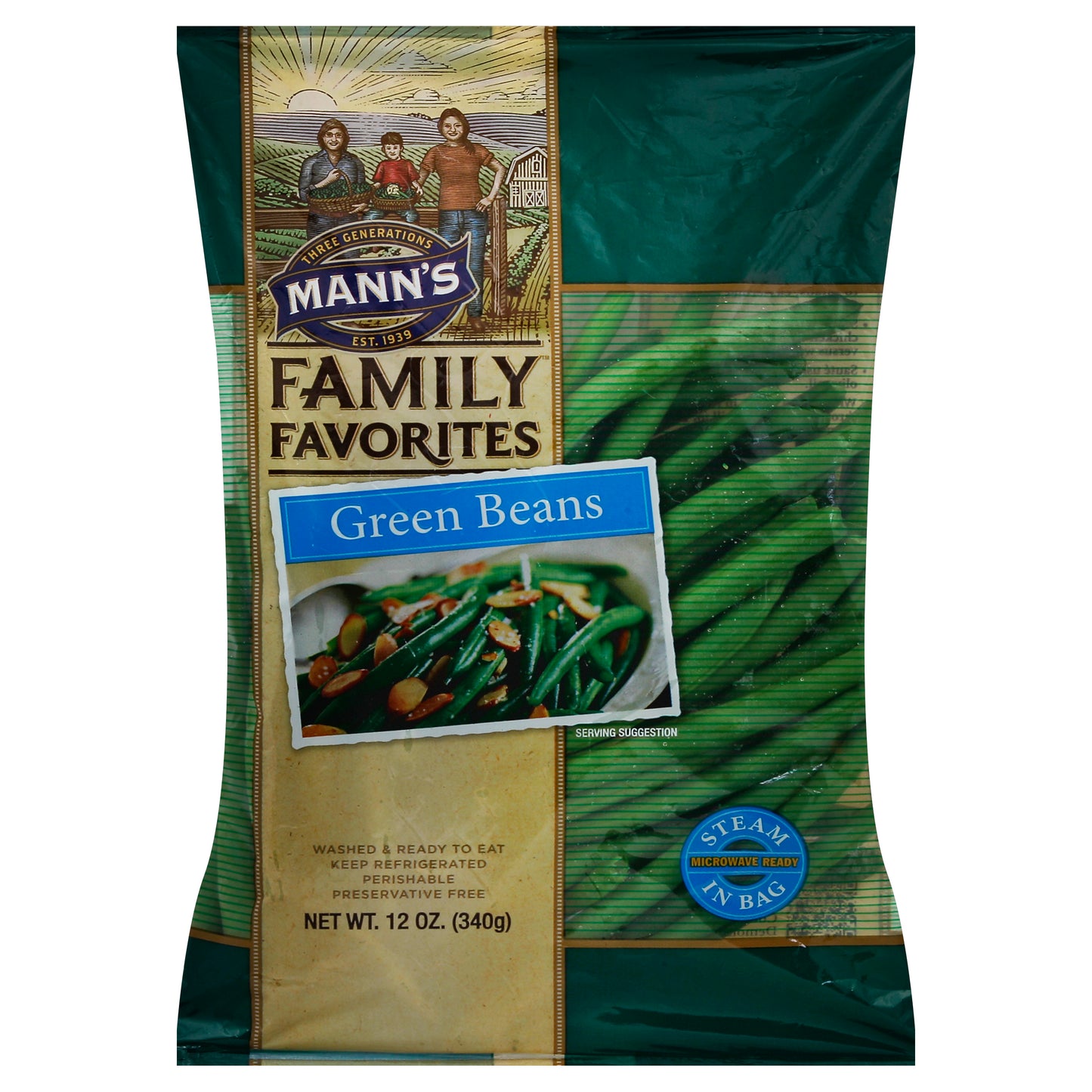 Mann's Green Beans 12 oz