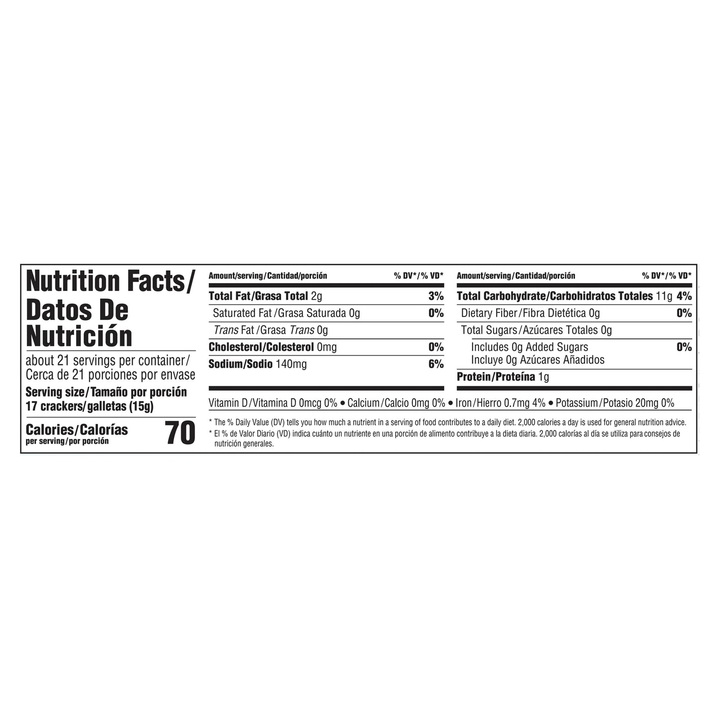 Premium Original Mini Saltine Crackers, 11 oz