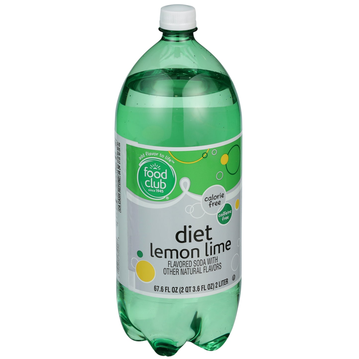 Lemon Lime Flavored Caffeine Free Diet Soda