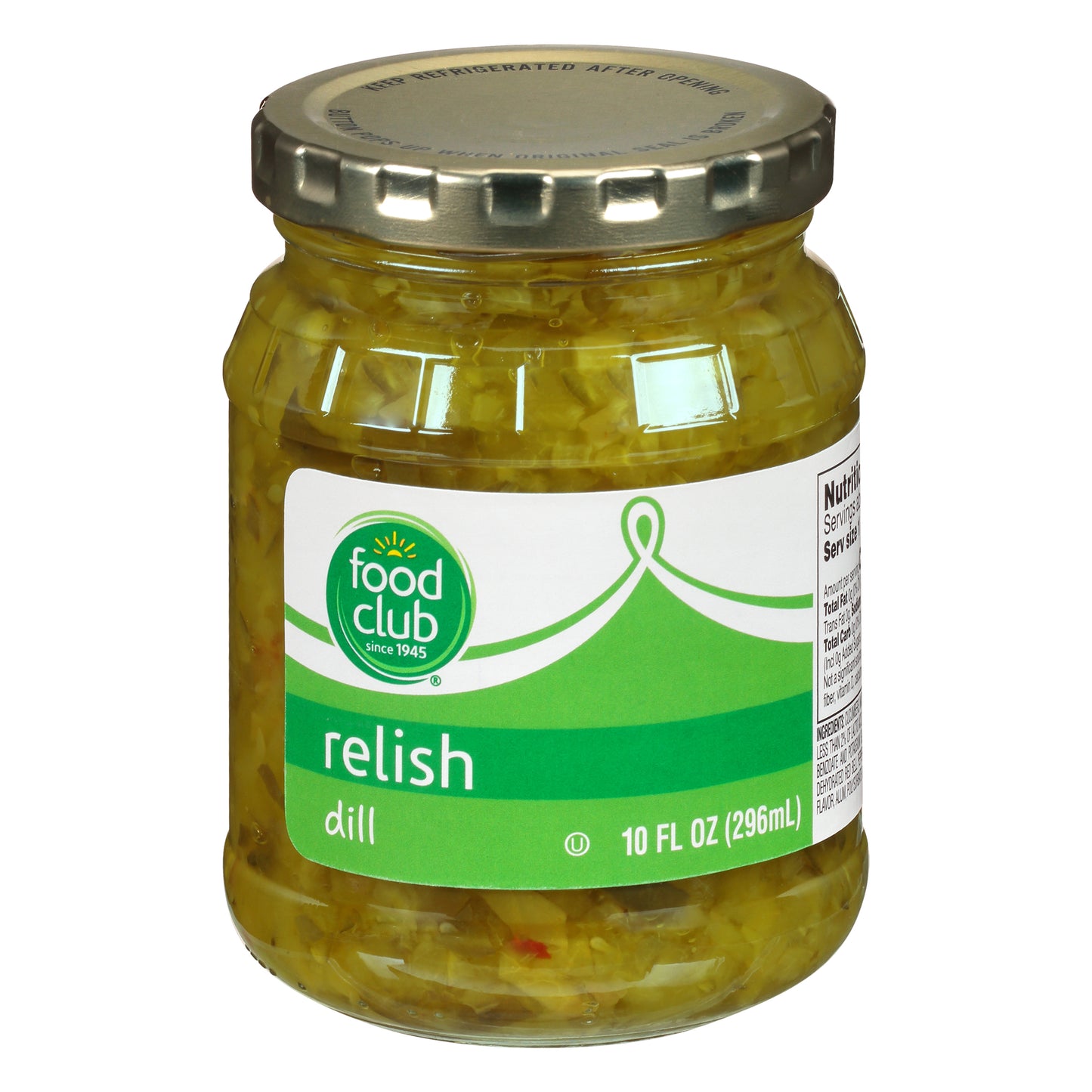 Food Club Dill Relish 10 oz