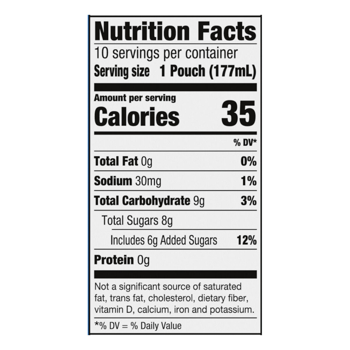 Capri Sun Lemonade Drink, 10 ct Box, 6 fl oz Pouches