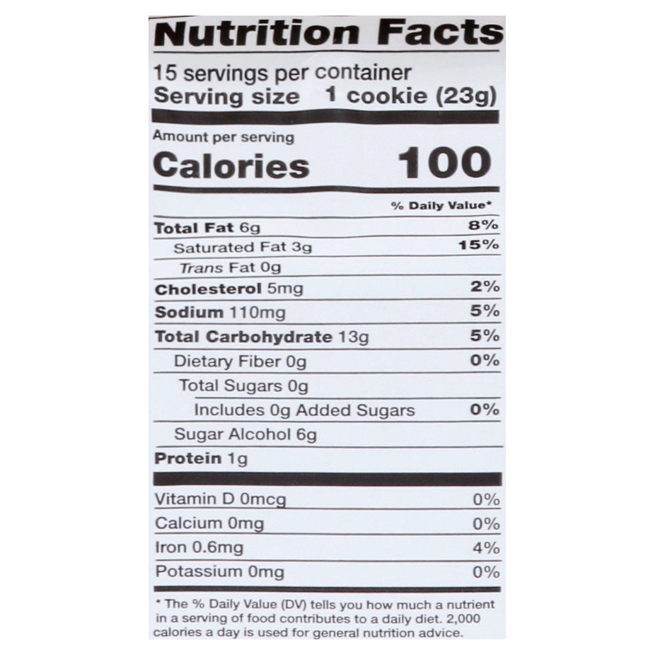 Ann Marie's Sugar-Free Chocolate Chip Cookies 12 oz