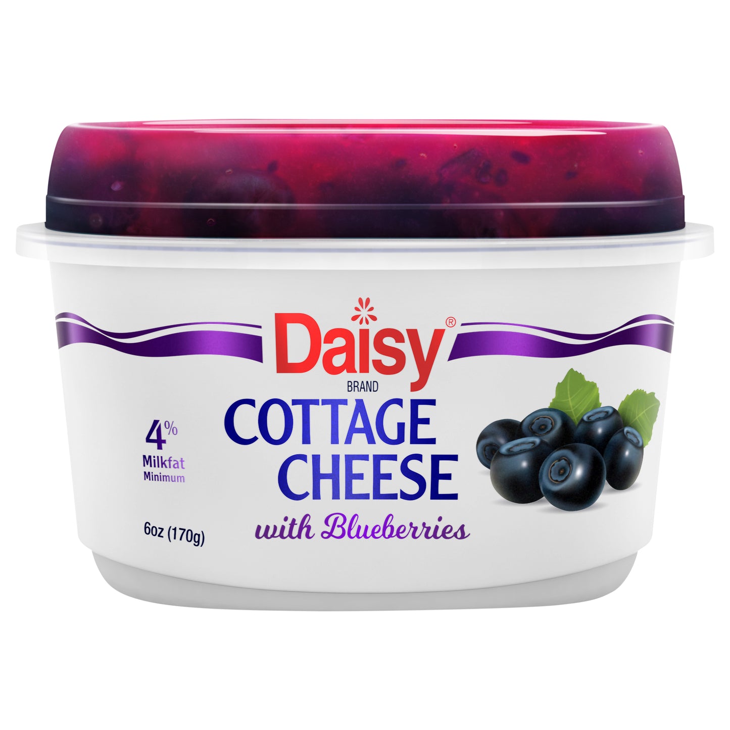 Daisy 4% Cottage Cheese with Blueberry 6 oz