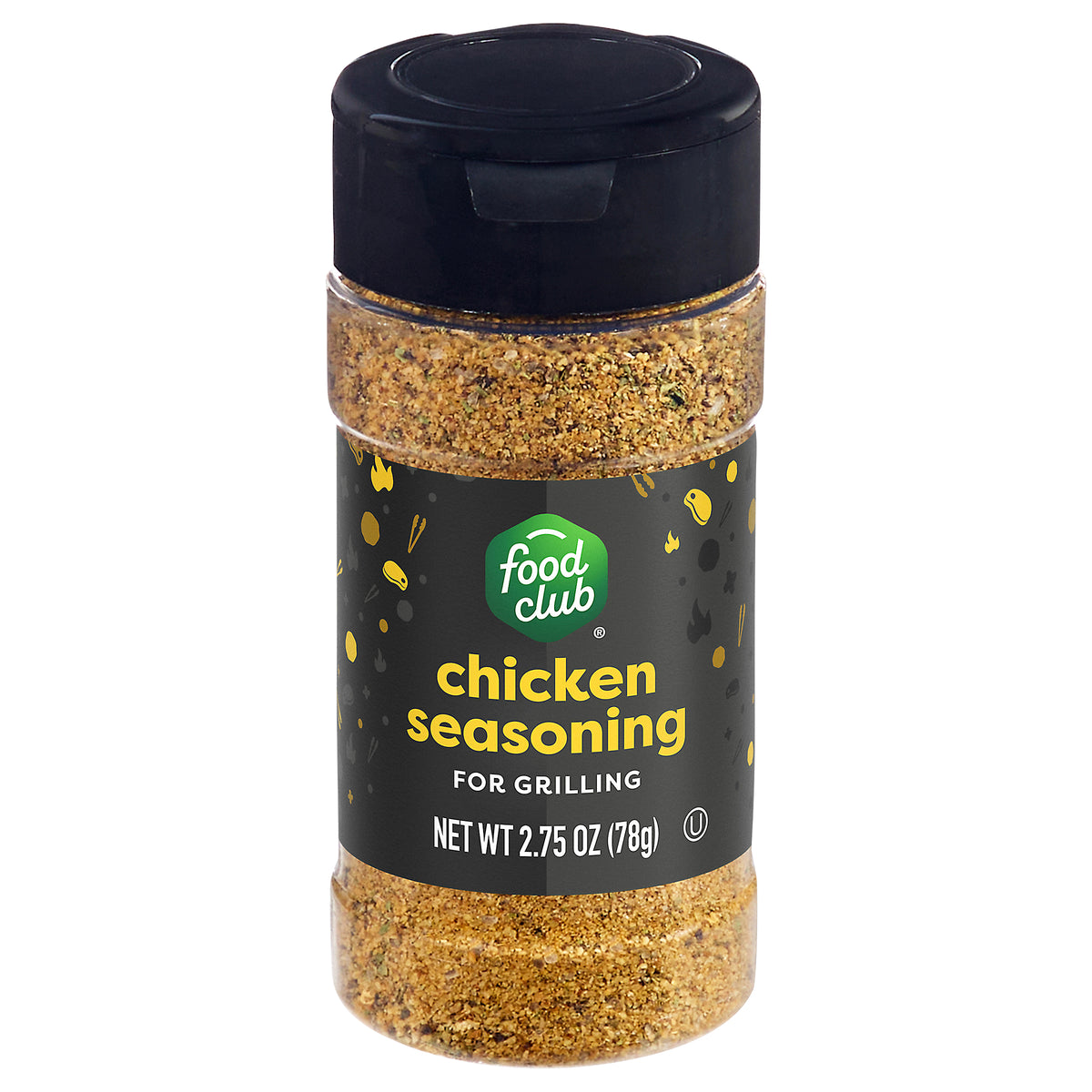 Food Club Chicken Seasoning for Grilling 2.75 oz