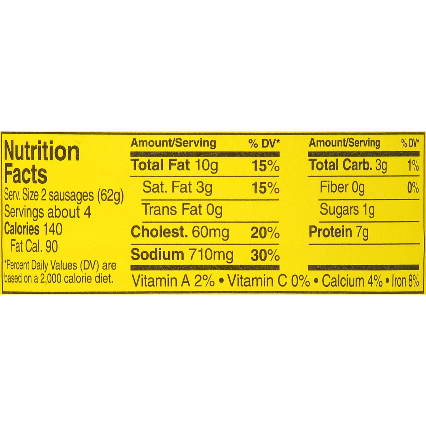 Prairie Belt® Smoked Sausage 9.5 oz. Pull-Top Can