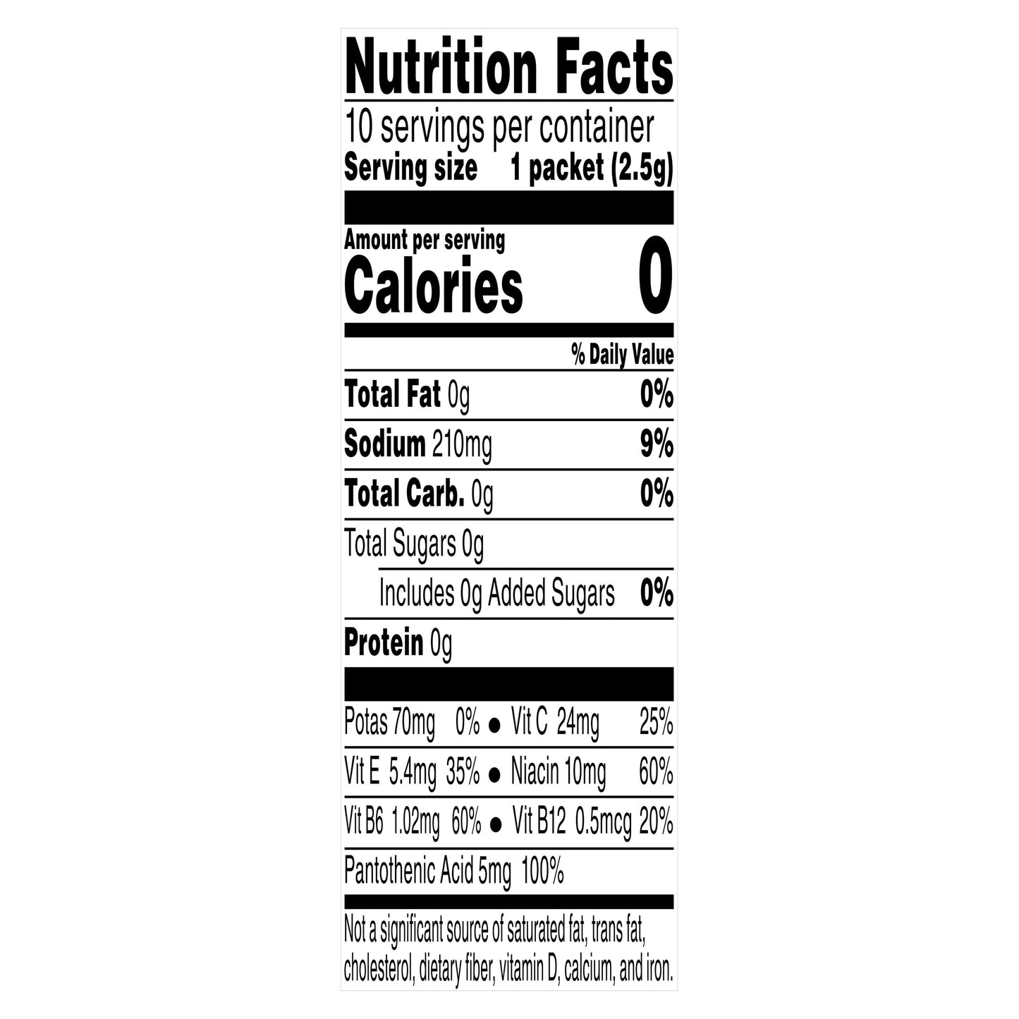 Propel Zero Sugar Electrolyte Water Beverage Mix Watermelon 0.88 Oz 10 Count