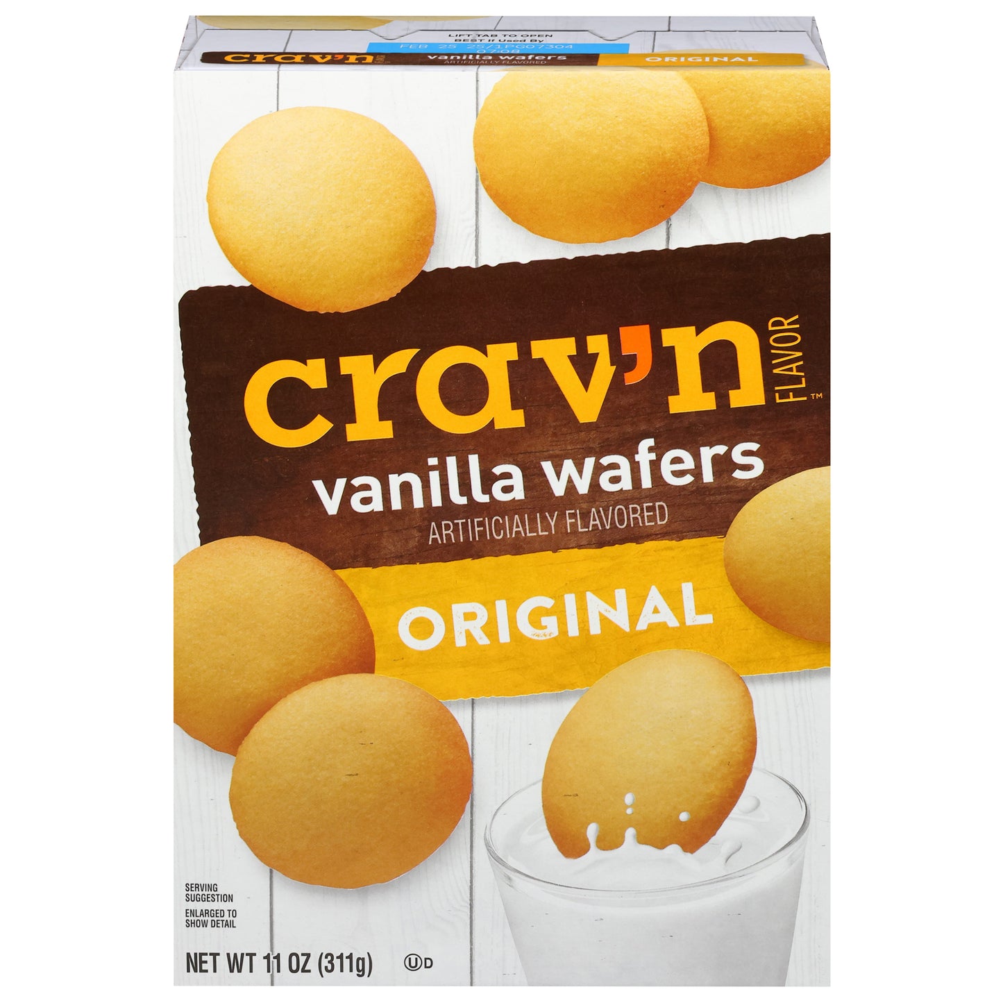 Crav'n Flavor Original Vanilla Wafers 11 oz