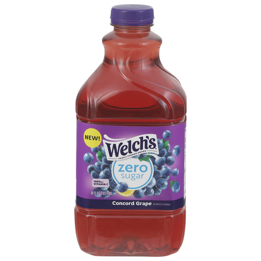 Welch's Zero Sugar Concord Grape Juice 64 fl oz