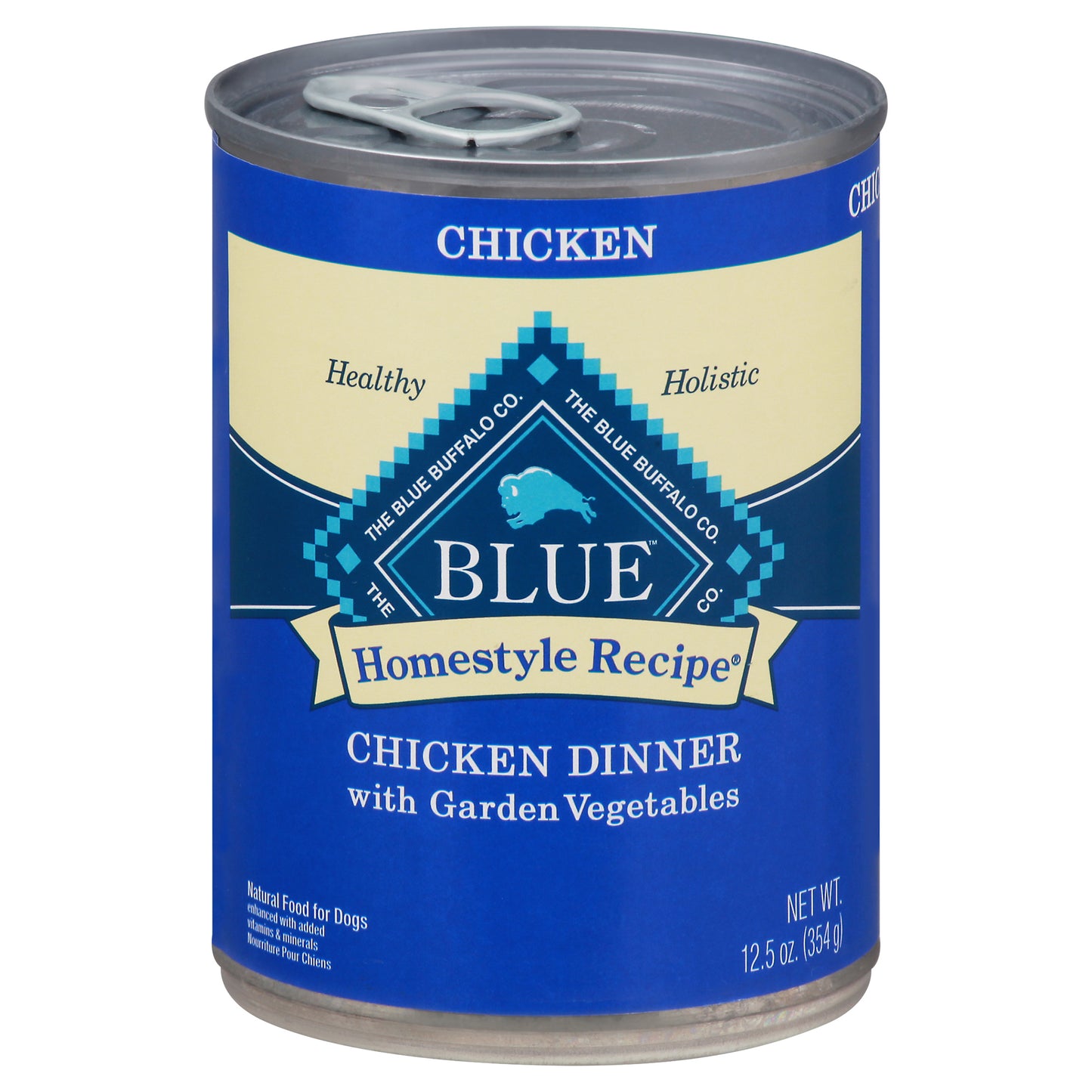 Blue Buffalo Blue Homestyle Recipe Natural Chicken Dinner with Garden Vegetables Food for Dogs 12.5 oz