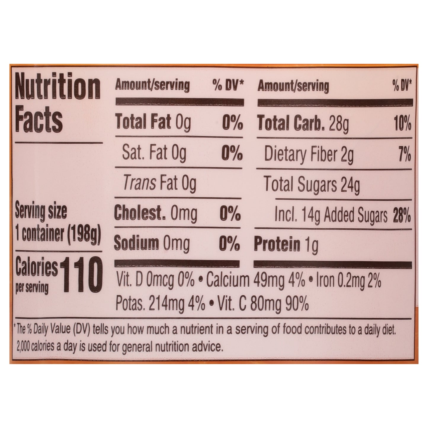 Del Monte Mandarin Oranges in Extra Light Syrup 7 oz