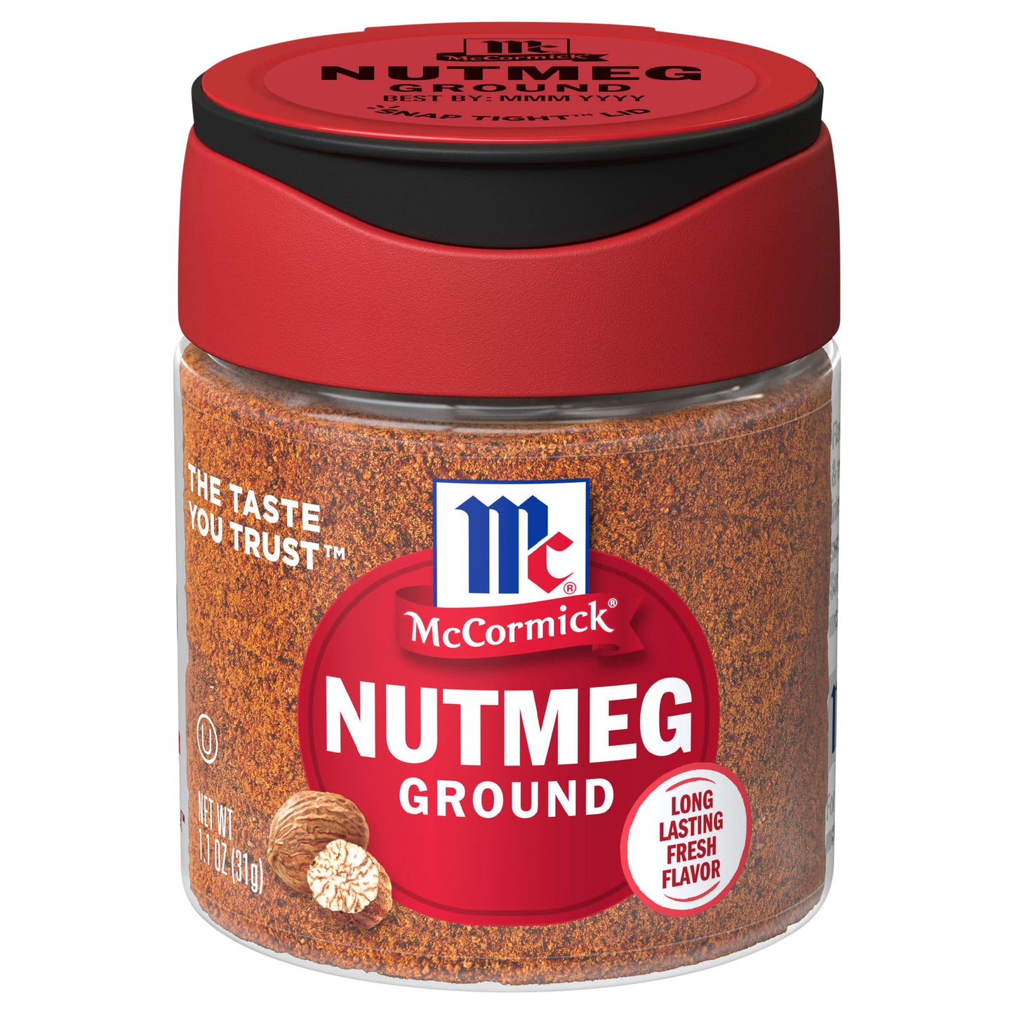 McCormick Nutmeg - Ground, 1.1 oz