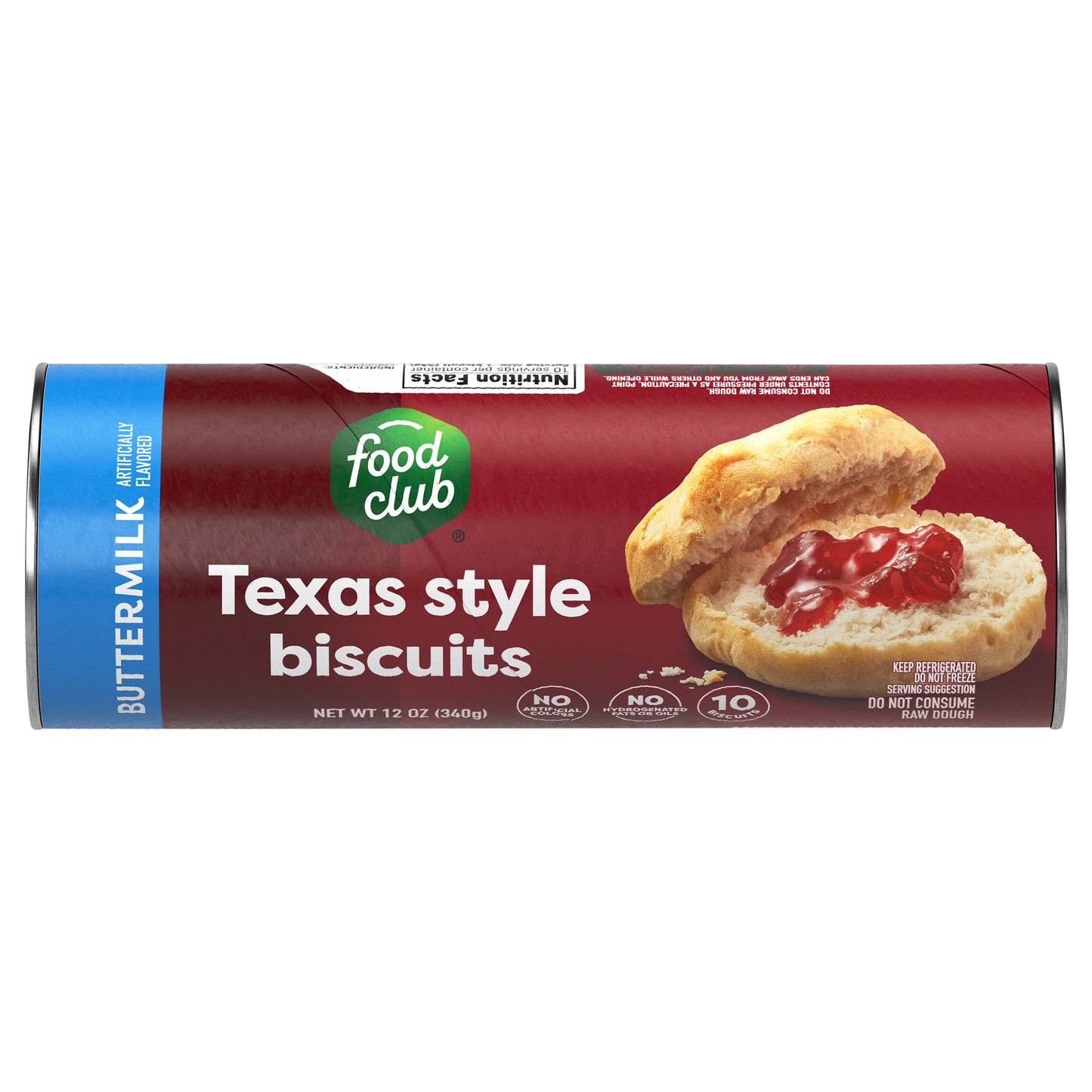 Food Club Texas Style Buttermilk Biscuits 10 ea