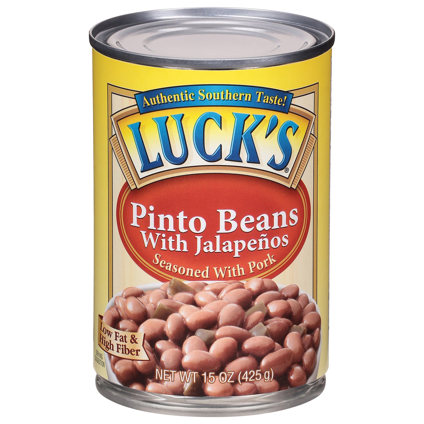 Luck's Pinto Beans with Jalapenos 15 oz