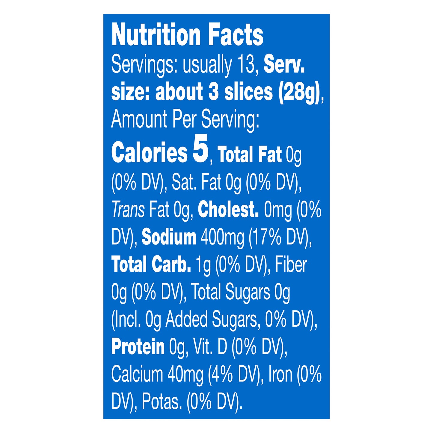 Vlasic Ovals Hamburger Dill Pickle Chips, Keto Friendly, 24 FL OZ