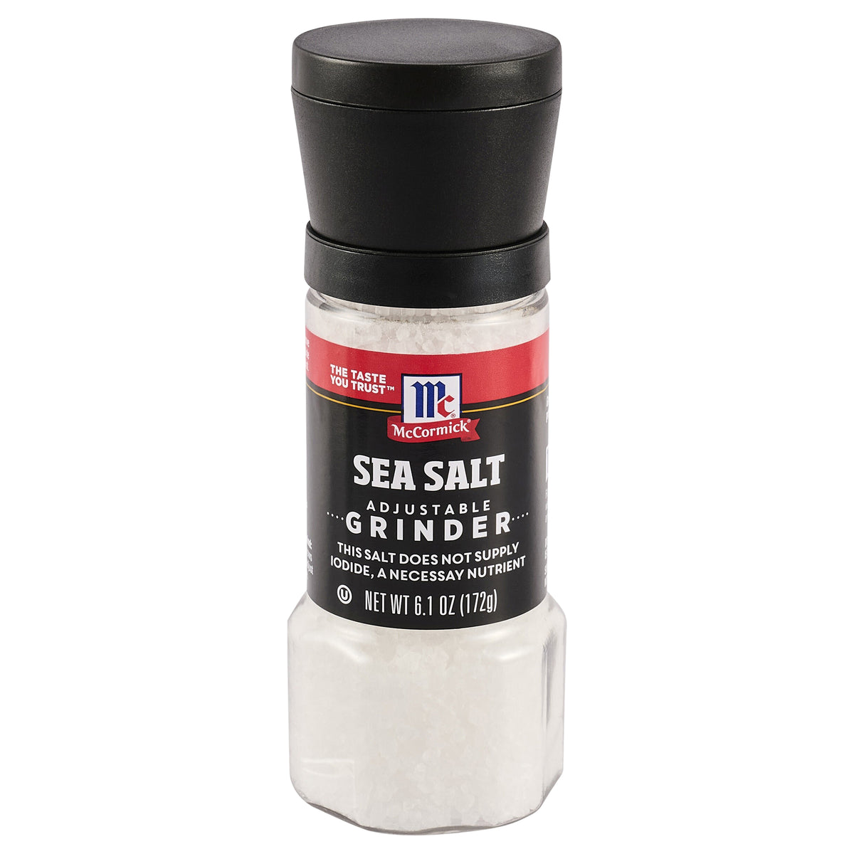 McCormick Sea Salt Grinder, 6.1 oz