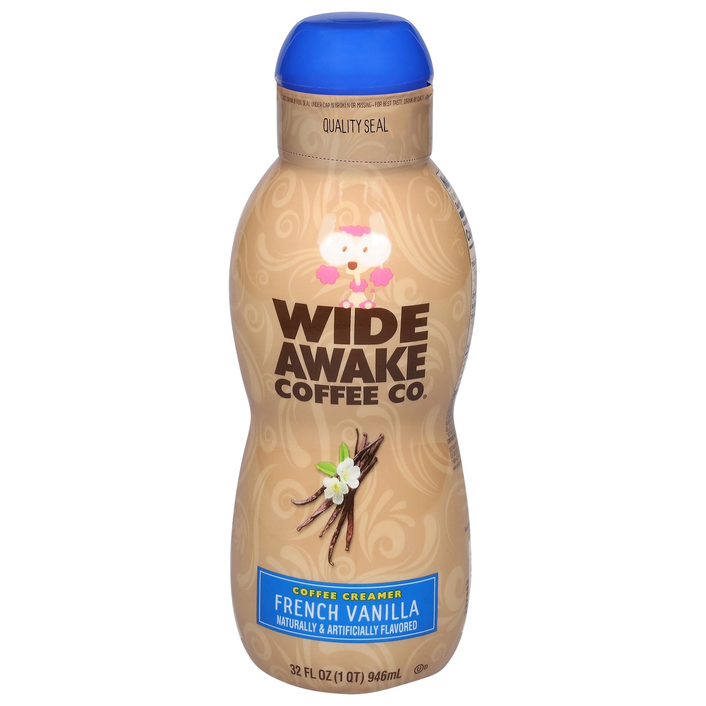 Wide Awake Coffee Co. French Vanilla Coffee Creamer 32 fl oz