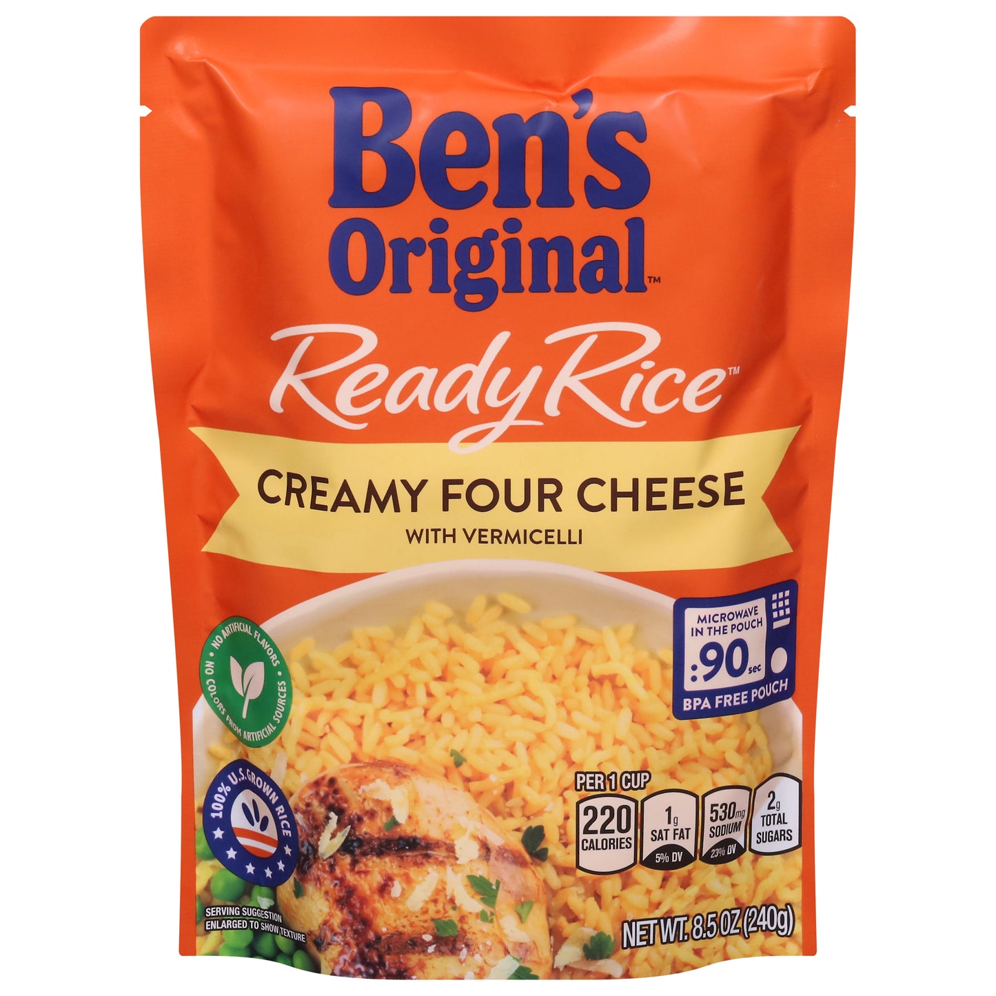 Ben's Original Ready Rice Creamy Four Cheese Rice 8.5 oz
