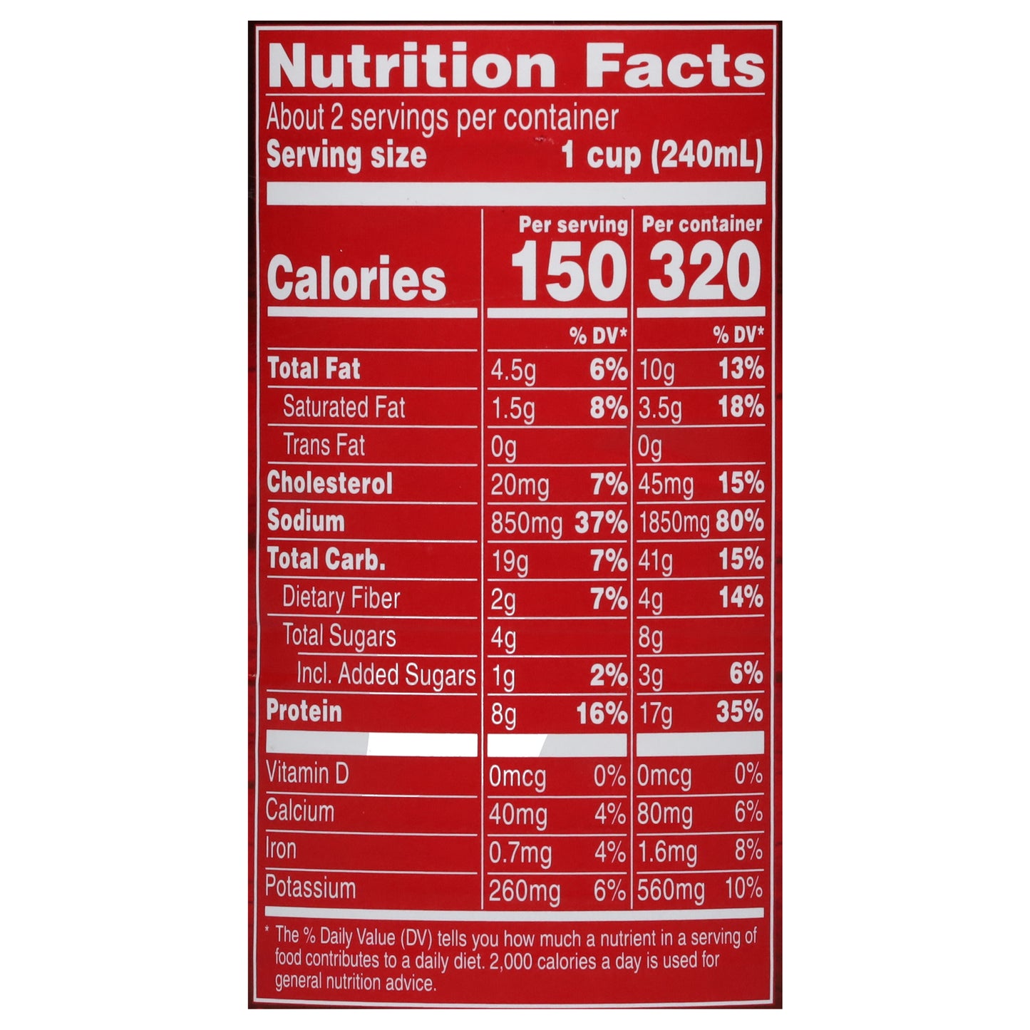 Chunky Campbell's Spicy Chicken and Sausage Gumbo Soup 18.8 oz