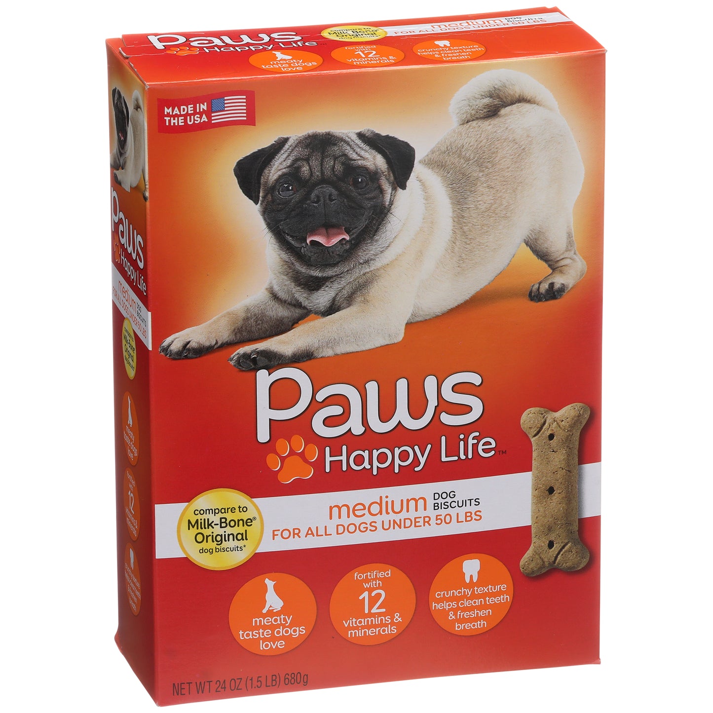 Medium Dog Biscuits For All Dogs Under 50 Lbs