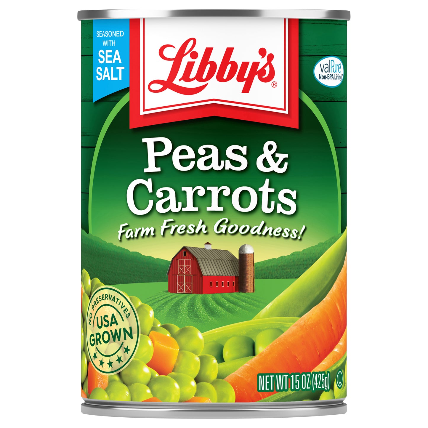 Libby's Peas & Carrots, 15 oz
