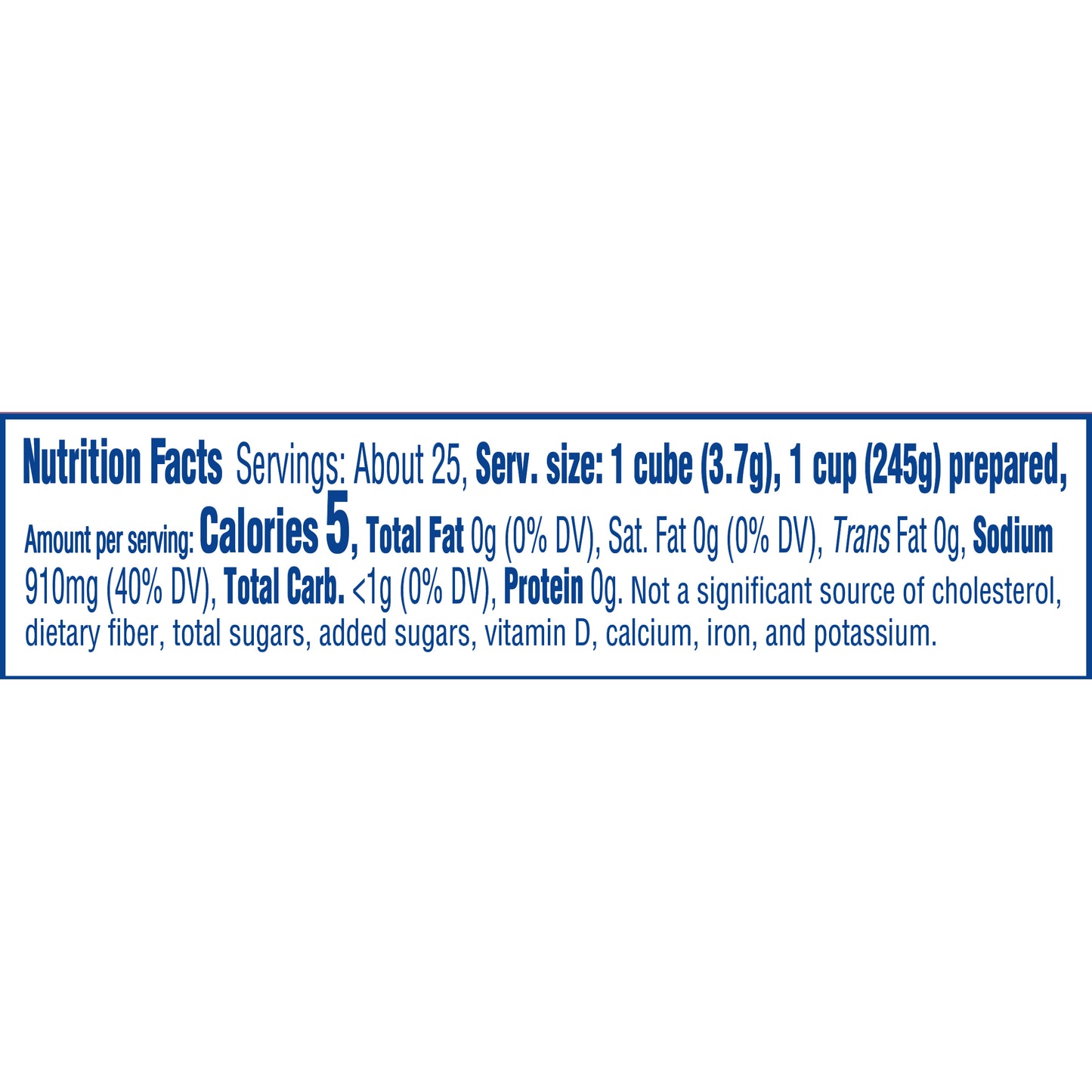 Wyler's Instant Bouillon Beef Flavored Cubes, 3.25 oz Jar