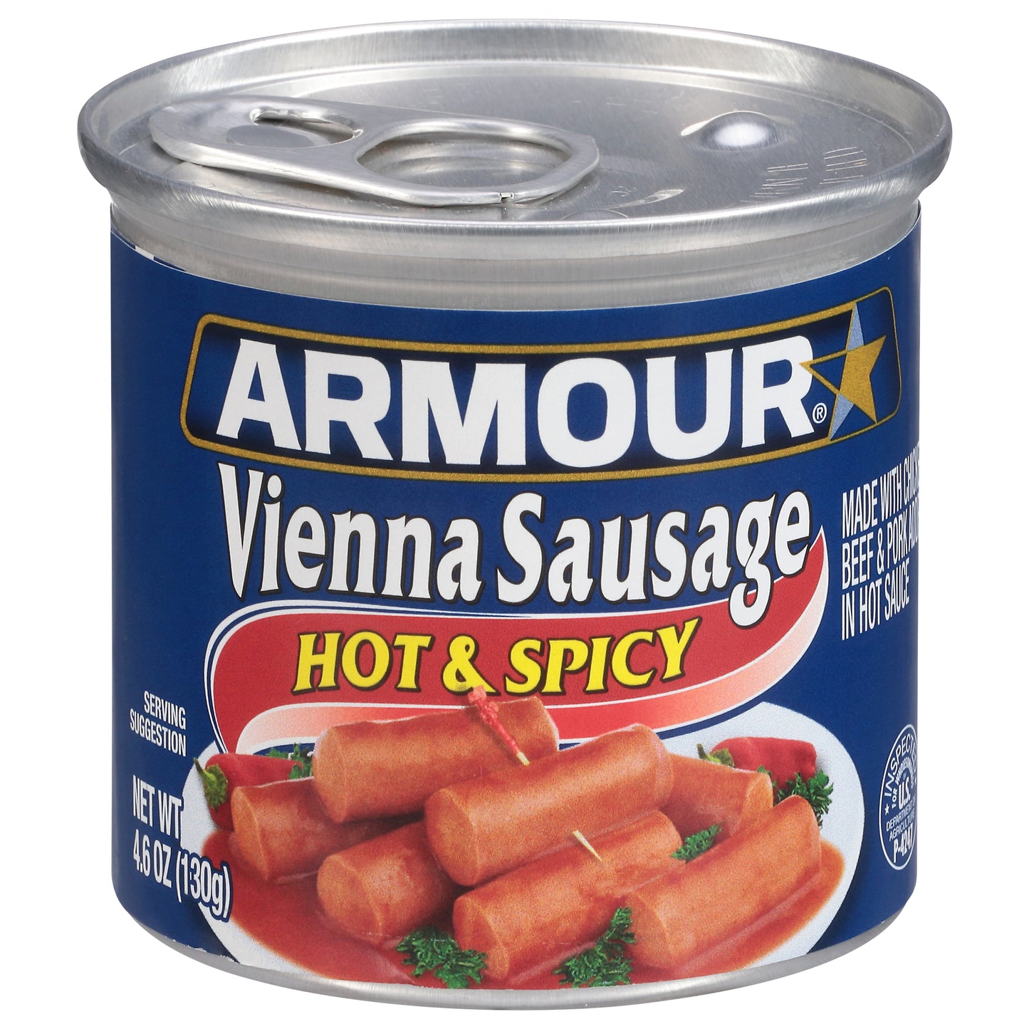 Armour Hot & Spicy Vienna Sausage 4.6 oz