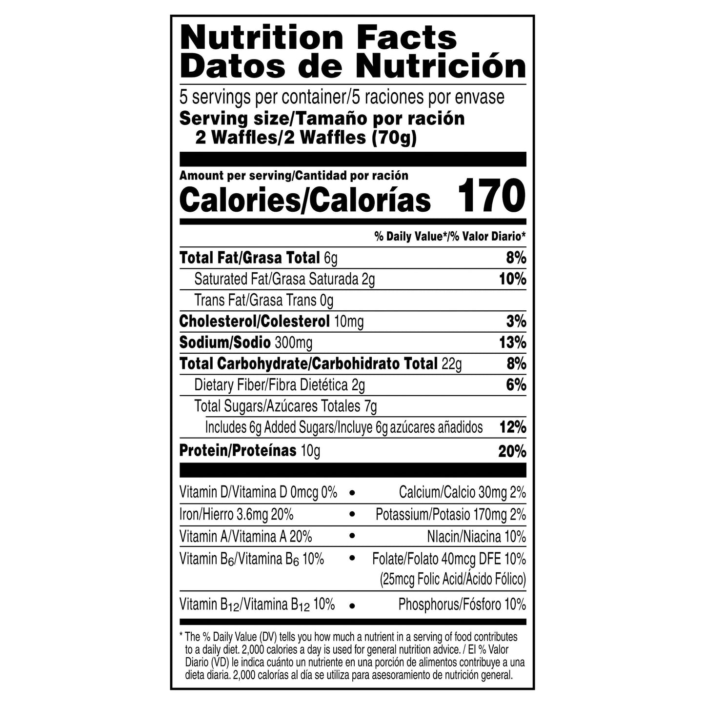 Eggo Waffles Fully Loaded Chocolate Chip Brownie 12.3oz