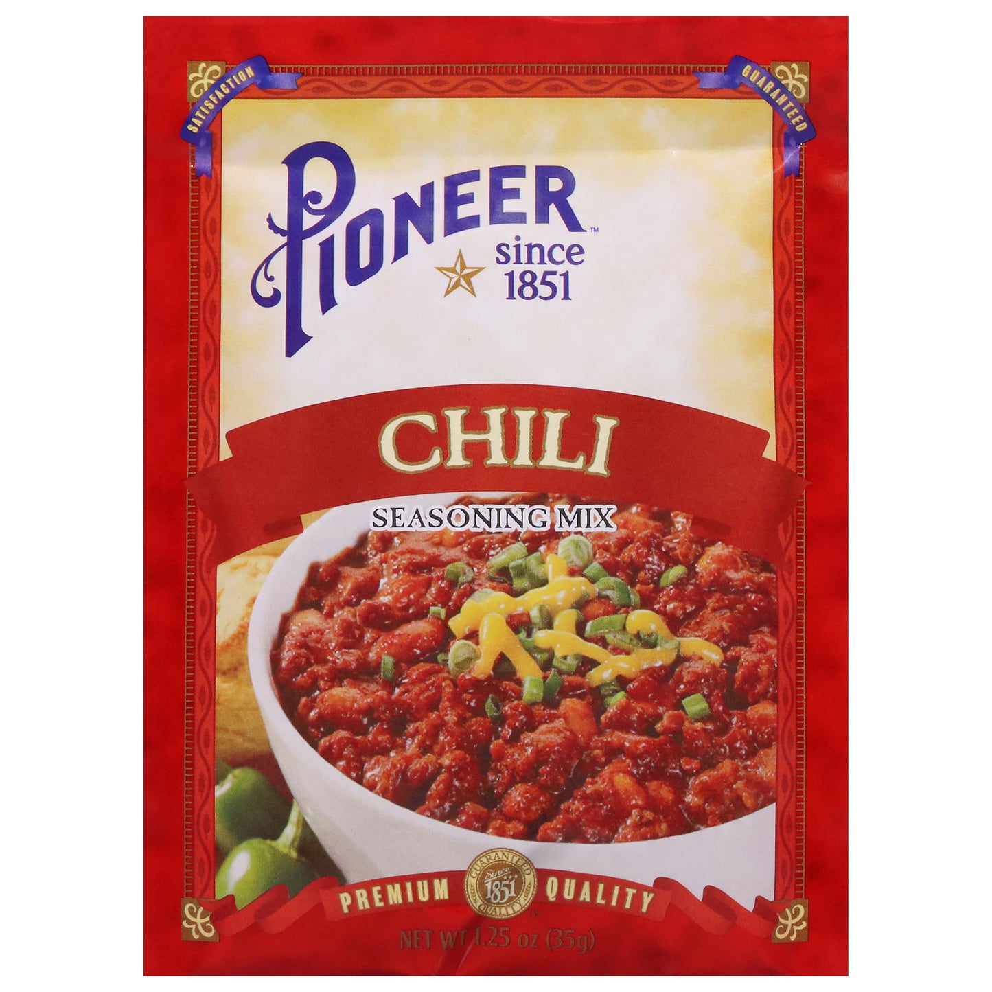 Pioneer Chili Seasoning Mix 1.25 oz