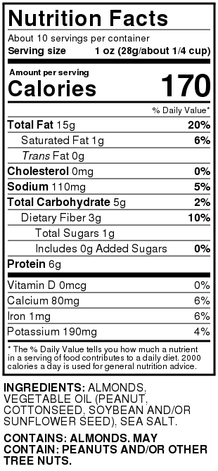 Roasted Almonds