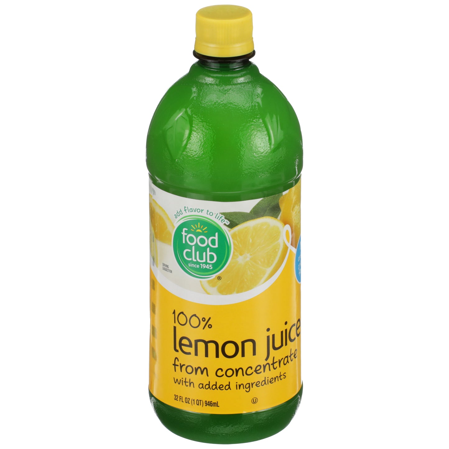 100% Lemon Juice From Concentrate With Added Ingredients