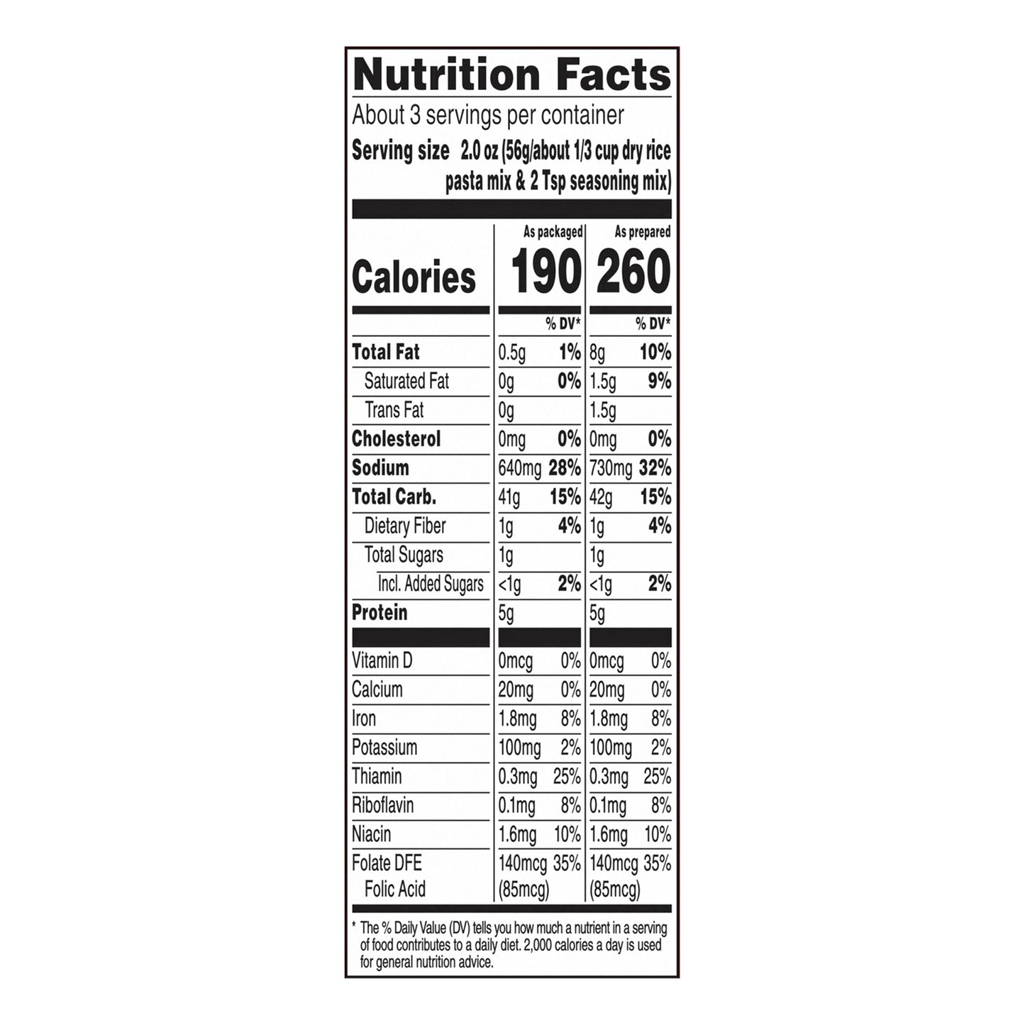 Rice A Roni Rice Vermicelli Chicken & Garlic Flavor 5.9 Oz