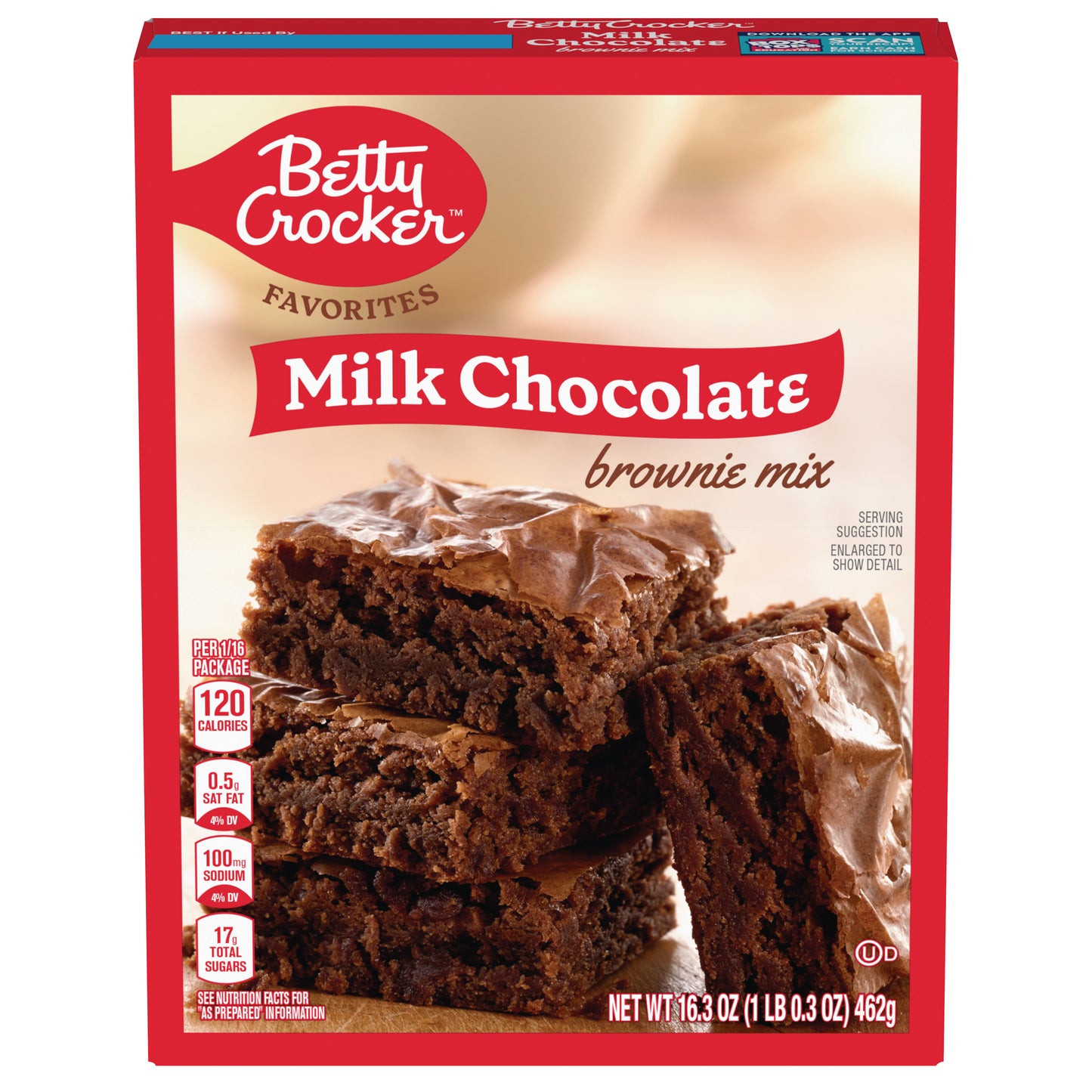 Betty Crocker Favorites Milk Chocolate Brownie Mix Family Size, 16.3 oz