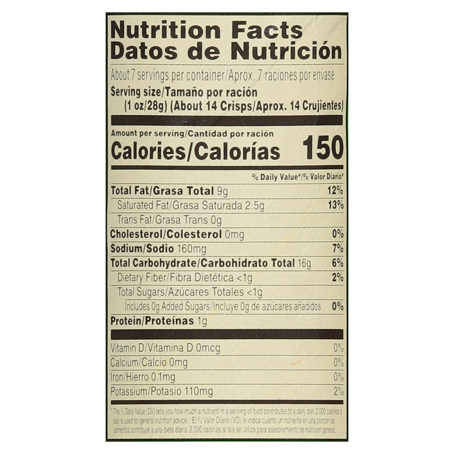 Pringles Sour Cream & Onion Potato Crisps 7.1 oz