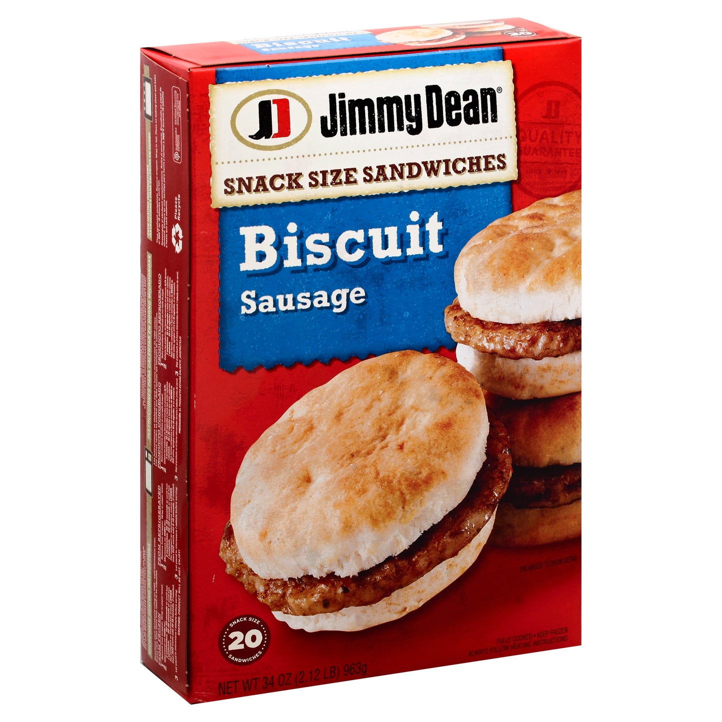 Jimmy Dean Biscuit Sandwiches 20 ea