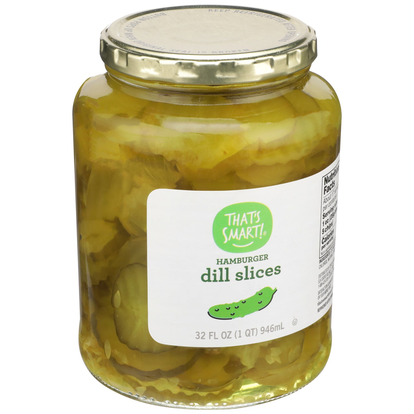Hamburger Dill Slices