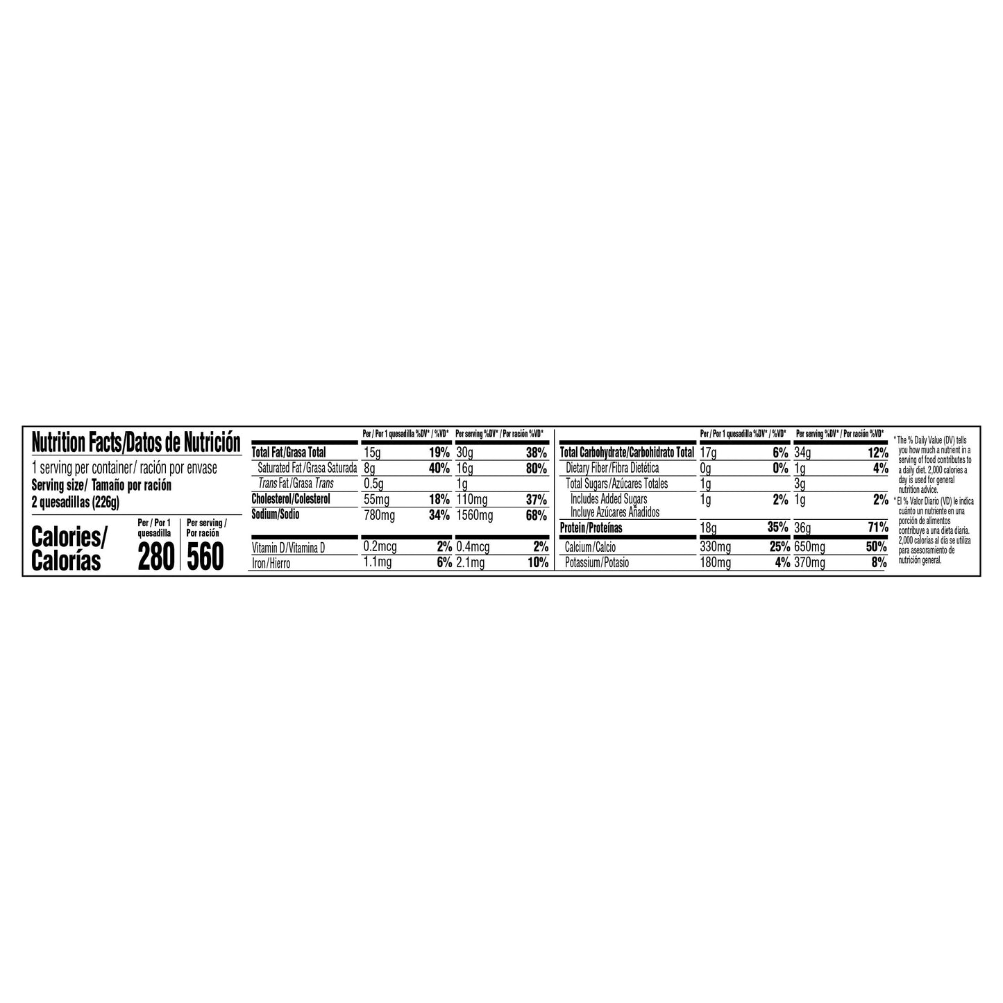 Delimex Chipotle Chicken Crispy Quesadillas, 8 oz box