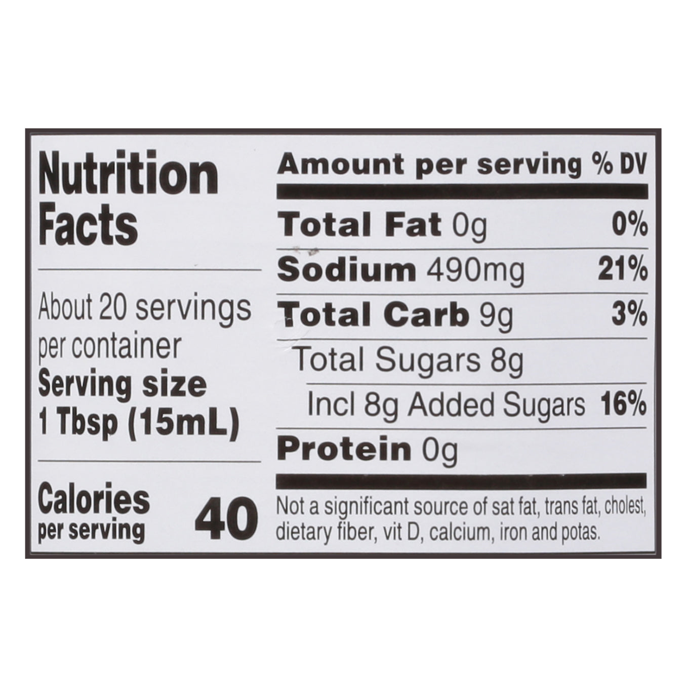 Food Club Teriyaki Sauce 10 fl oz