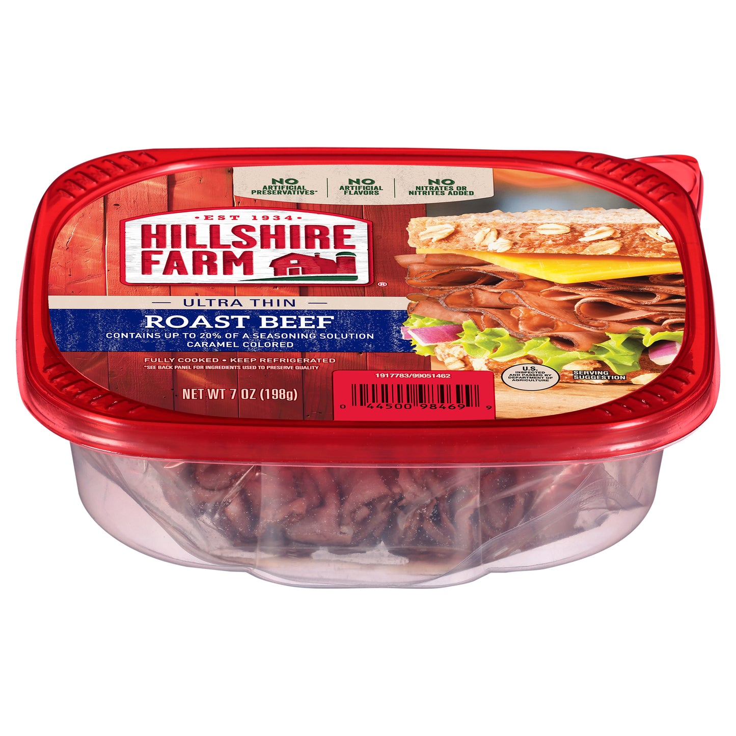Hillshire Farm® Ultra Thin Sliced Lunchmeat, Roast Beef, 7 oz.