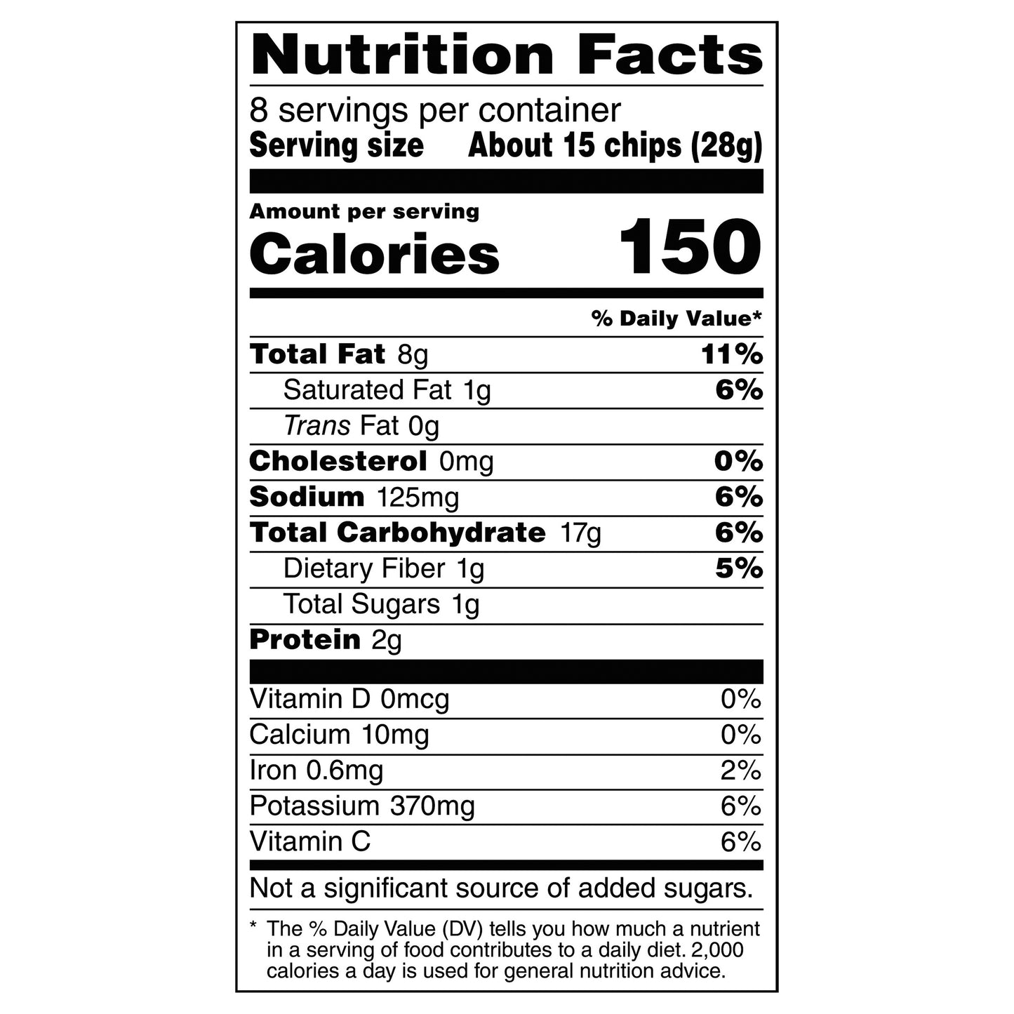 Lay's Kettle Cooked Potato Chips Jalapeno Flavored 8 Oz