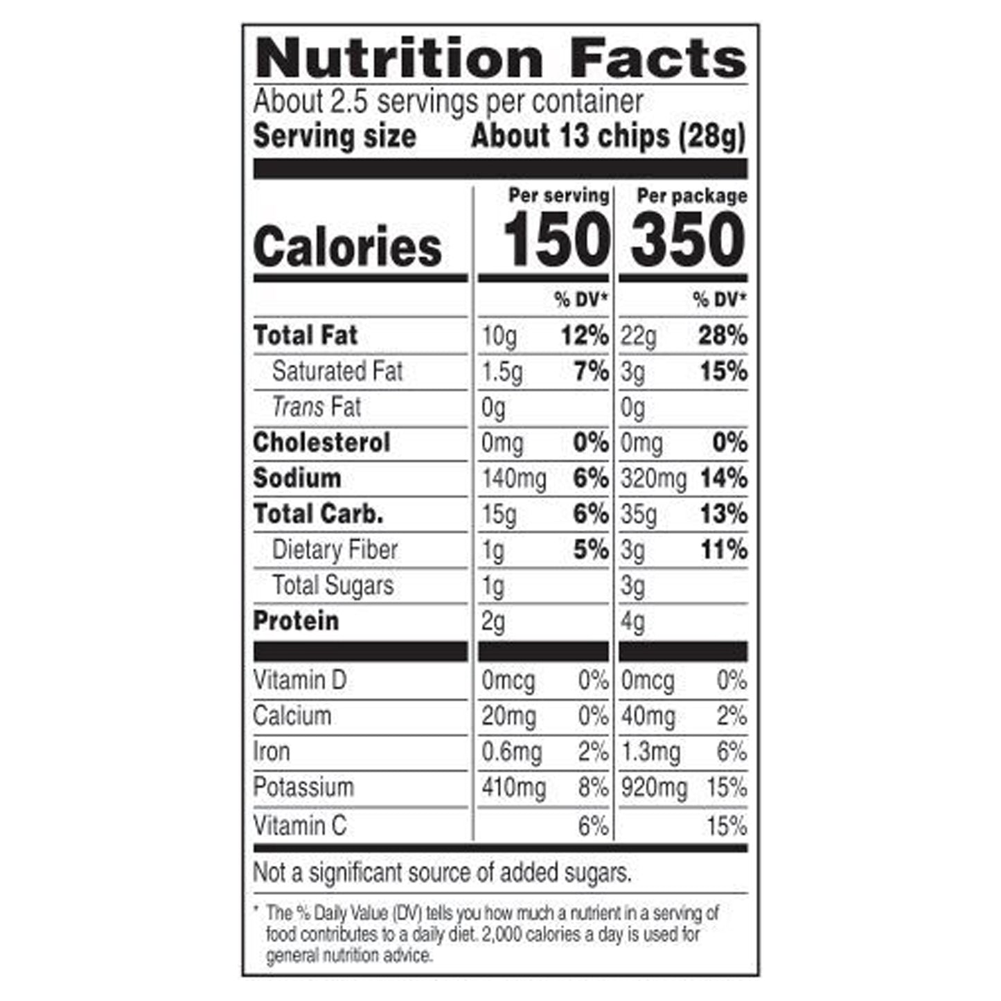 Ruffles Potato Chips Doritos Cool Ranch, 2.25 Oz
