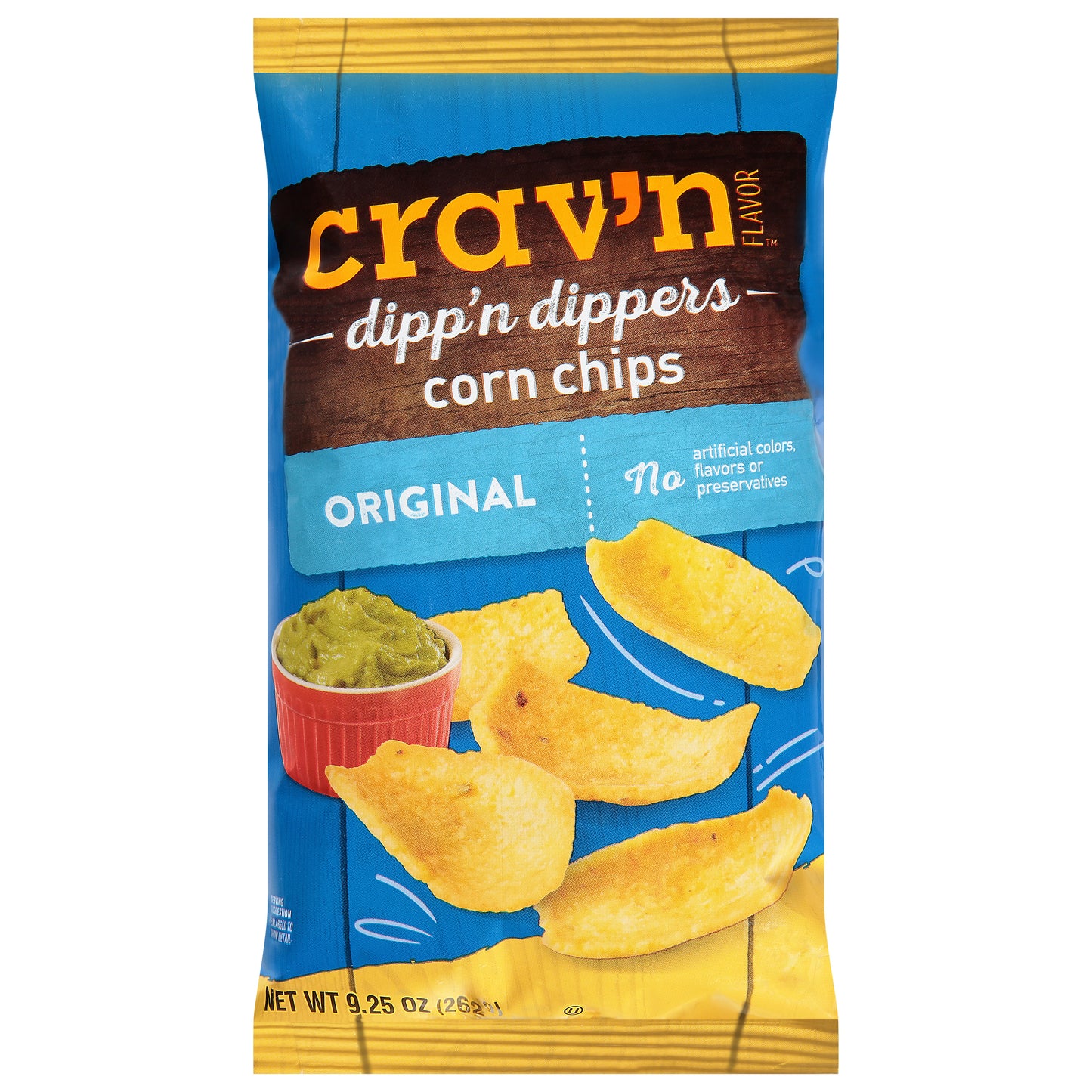 Crav'n Flavor Dipp'n Dippers Original Corn Chips 9.25 oz