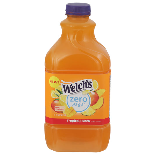 Welch's Zero Sugar Tropical Punch Juice 64 fl oz