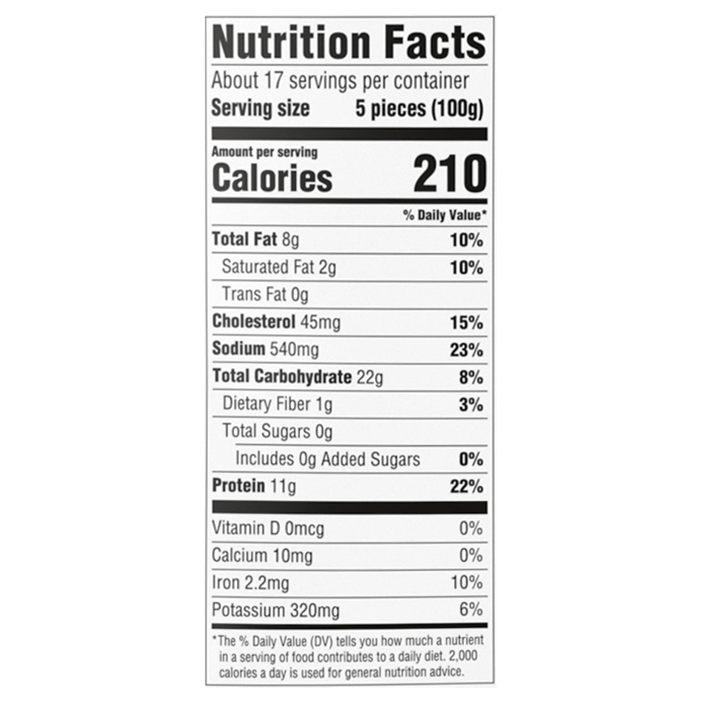 Food Club Chicken Nuggets 54 oz