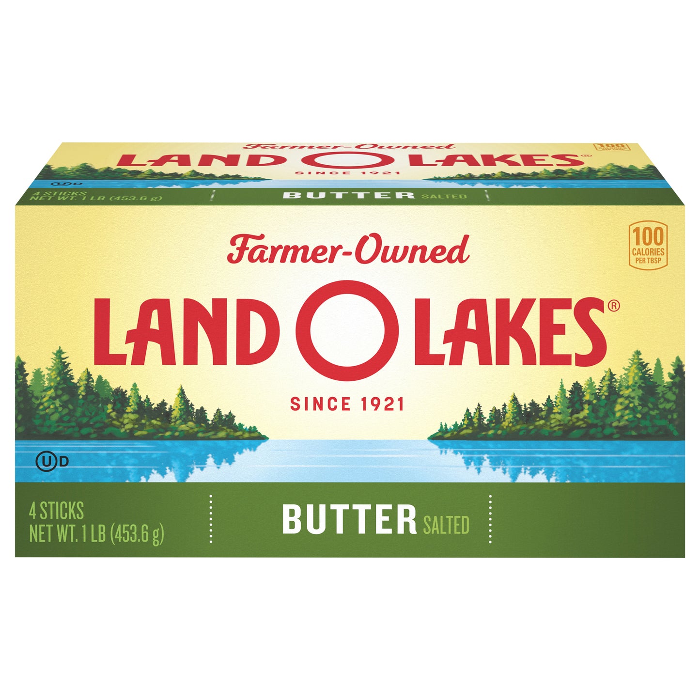 Land O Lakes Salted Butter, 4 Butter Sticks, 1 lb Pack