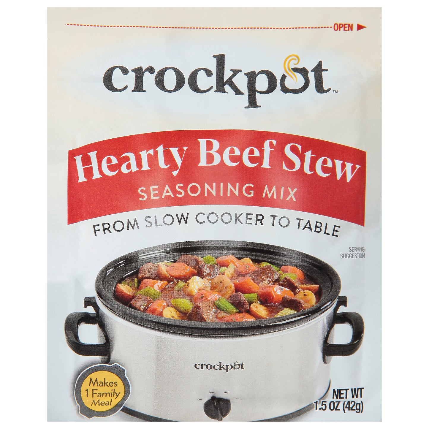 Crockpot Hearty Beef Stew Seasoning Mix, 1.5 oz