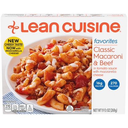 Lean Cuisine Macaroni and Beef Frozen Entrée