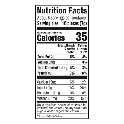 GERBER SNACK FOR BABY Lil Crunchies Apple Sweet Potato 1.48oz Canister